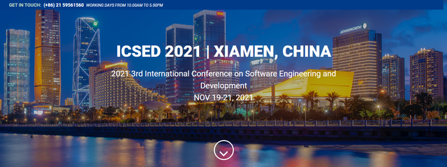 2021年第三屆軟件工程與開(kāi)發(fā)國(guó)際會(huì)議（ICSED 2021）在廈門(mén)成功舉辦，推動(dòng)軟件開(kāi)發(fā)創(chuàng)新與協(xié)作